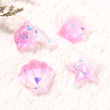 20Pcs Ocean Series Resin Charms for Earrings DIY Jewelry Making