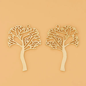 20Pcs Life Tree Charms Pendants for DIY Earrings Jewelry Making