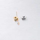 20Pcs Stainless Steel Heart House Beads for Jewelry Making