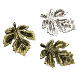 20Pcs Maple Leaf Antique Bronze Charms DIY Jewelry 41*34.5MM