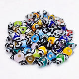20Pcs Mixed Batch Ancient Firing Dragonfly Eye Glass Beads