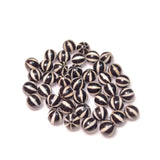 20Pcs Natural Agate Stone 10mm Round Black/White Melon Pattern Beads