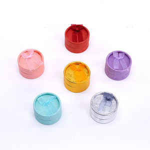 20Pcs Round Ring Box 5.5cm Jewelry Necklace Display Boxes