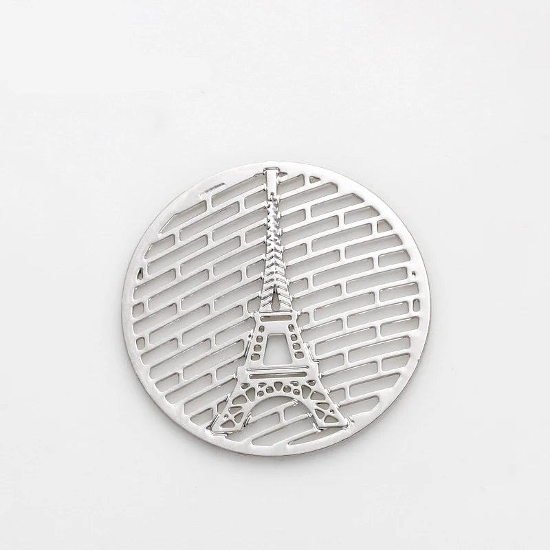 20Pcs Silver Mixed 22mm Floating Plate Charms for 30mm Glass Living Locket