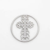 20Pcs Silver Mixed 22mm Floating Plate Charms for 30mm Glass Living Locket