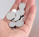 20Pcs/Lot Stainless Steel Charms Stamping Blanks for DIY Jewelry