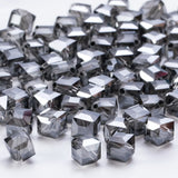 20Pcs Square Glass Spacer Beads DIY Bracelet Jewelry Making Cube Crystal Beads