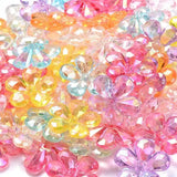 20Pcs/Lot Acrylic Flower Beads 23mm Spacer Loose Beads for Jewelry Making