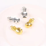 Vintage Boxing Glove Charm Sports Charms for Jewelry Making