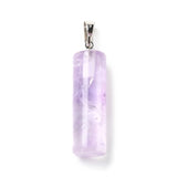 20Pcs Amethyst Moon Heart Charms Pendants DIY Jewelry Making