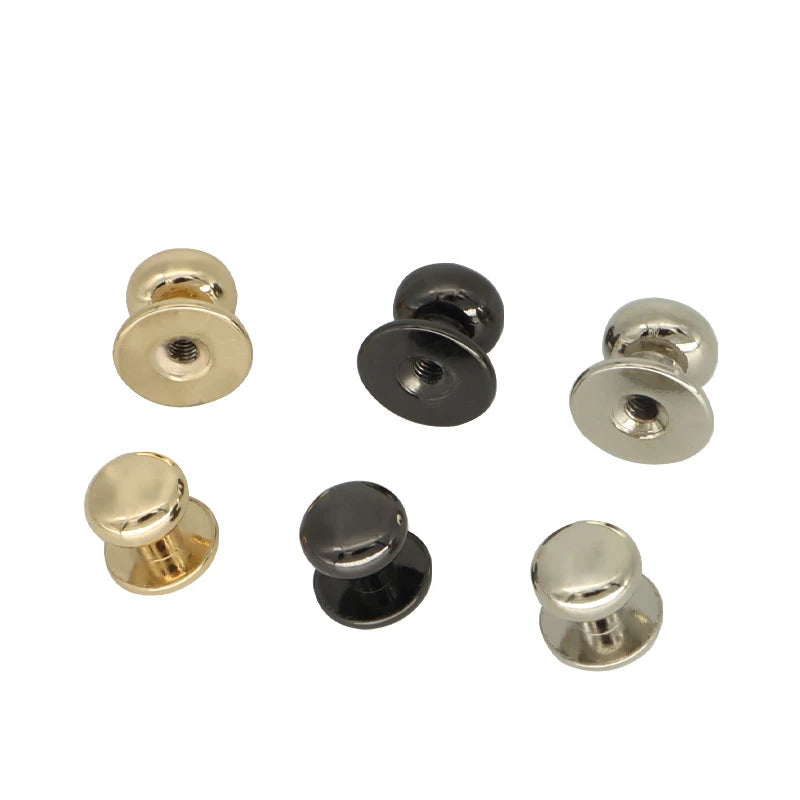 20Pcs Monk Head Rivets Spikes 4-10mm