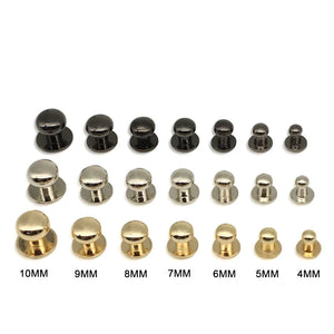 20Pcs Monk Head Rivets Spikes 4-10mm