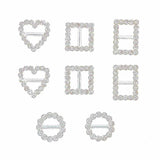 20Pcs Rhinestone Metal Buckles for Bikini Bra DIY Decoration