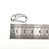 20Pcs Metal Keychain Lobster Clasp Swivel Bag Charm Classic Key Chain