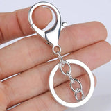 20Pcs Swivel Lobster Clasps Keychain DIY Jewelry Making Supplies