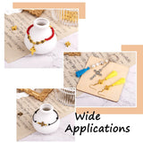 20Pcs Cross Shape Metal Tibetan Style Spacer Beads Charms for Jewelry Making DIY