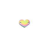 20Pcs Stainless Steel Heart Charms for DIY Necklace Bracelets