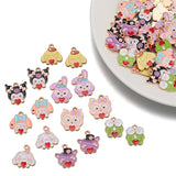 20Pcs Cartoon Animal Pendant Charms for DIY Jewelry Making