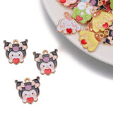 20Pcs Cartoon Animal Pendant Charms for DIY Jewelry Making
