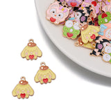 20Pcs Cartoon Animal Pendant Charms for DIY Jewelry Making