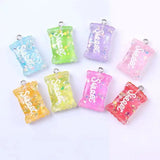 20Pcs Mixed Resin Charms Pendants for DIY Jewelry Earring Necklace Keychain