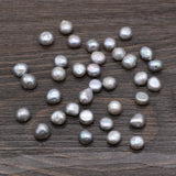 20Pcs Grey Freshwater Pearl Beads for Jewelry Making DIY Necklace Bracelet