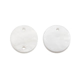 20Pcs Shell Round Pendants 20mm Charm For Jewelry Making