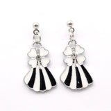 20Pcs Noble Skirt Charms Enamel Pendants for Jewelry Making