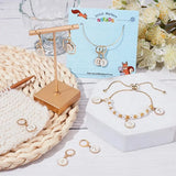 20Pcs Number 0~9 Stitch Markers Enamel Charms Locking Stitch Marker