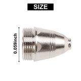 20Pcs P80 Plasma Cutting Torch Consumable 80A Tip Electrode Nozzle