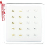 20Pcs/Pack 925 Sterling Silver Double Star Nose Stud Piercing Nose Jewelry