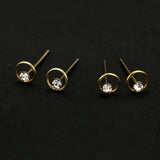 20Pcs/Pack 925 Sterling Silver Nose Pin Nose Studs Body Piercing Jewelry