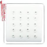 20Pcs/Pack 925 Sterling Silver Nose Pin Nose Studs Body Piercing Jewelry