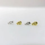 20Pcs Skull 925 Sterling Silver Nose Studs Nose Piercing Jewelry