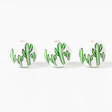 20Pcs Summer Theme Beads DIY Wooden Crafts Bracelet Accessories