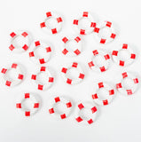 20Pcs Summer Theme Beads DIY Wooden Crafts Bracelet Accessories