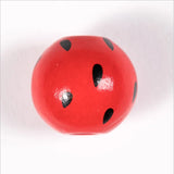 20Pcs Watermelon Wooden Round Beads DIY Baby Toys Jewelry Bracelet