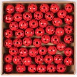 20Pcs Watermelon Wooden Round Beads DIY Baby Toys Jewelry Bracelet