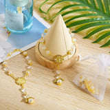 20Pcs Pearl Bracelets Rosary With Angel Charm for Girls