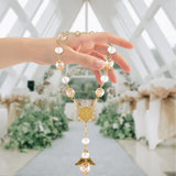 20Pcs Pearl Bracelets Rosary For Girls With Charm Angel