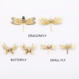 20Pcs Copper Mosaic Pendants Earrings Hairpin Charm Jewelry Making Findings