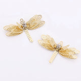 20Pcs Copper Mosaic Pendants Earrings Hairpin Charm Jewelry Making Findings