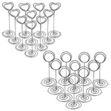 20Pcs Metal Table Number Holders Wedding Party Office Desk Memo Clip