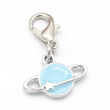 20Pcs Planet Charms for Jewelry Making Earrings Necklace Key Chains