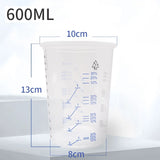20Pcs Disposable Paint Mixing Cups 600ML Resin Epoxy Pour