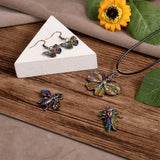 20Pcs Rainbow Dragonfly Butterfly Charms DIY Pendant Keychain Earrings Jewelry