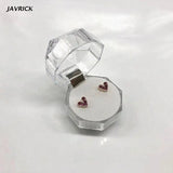 20Pcs Acrylic Transparent Ring Earring Box Wedding Jewelry Organizer