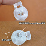 20Pcs Shoelace Buckle Rope Clamp Cord Lock Stopper Casual Shoe Supplies