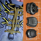 20Pcs Shoelace Buckle Rope Clamp Cord Lock Stopper Casual Shoe Supplies