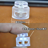 20Pcs Shoelace Buckle Rope Clamp Cord Lock Stopper Casual Shoe Supplies